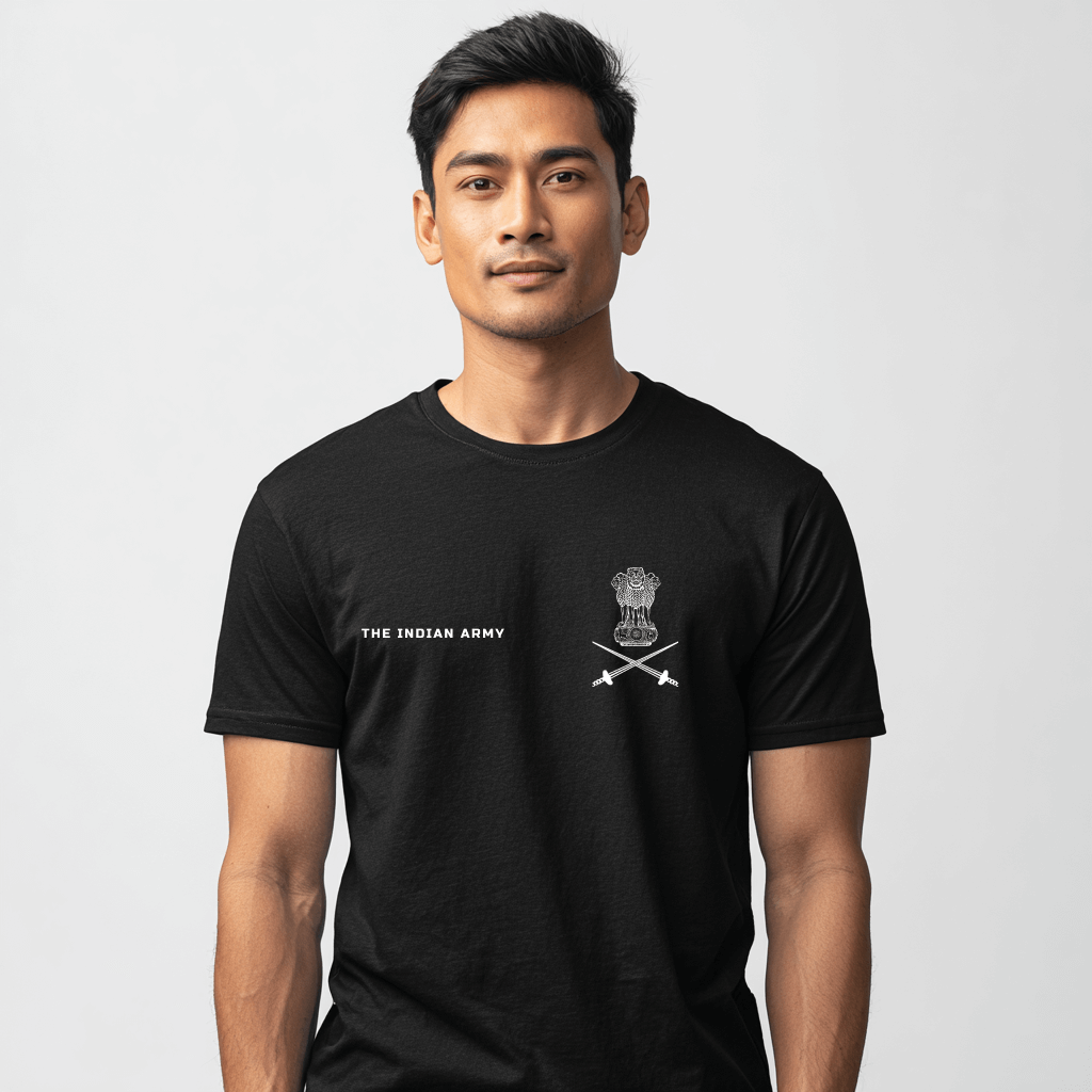 Indian Army Pride - Black Edition T-Shirt
