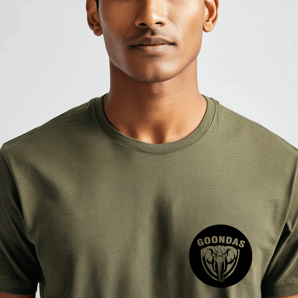 2 Madras Goondas Regiment - Olive Green Edition T-Shirt