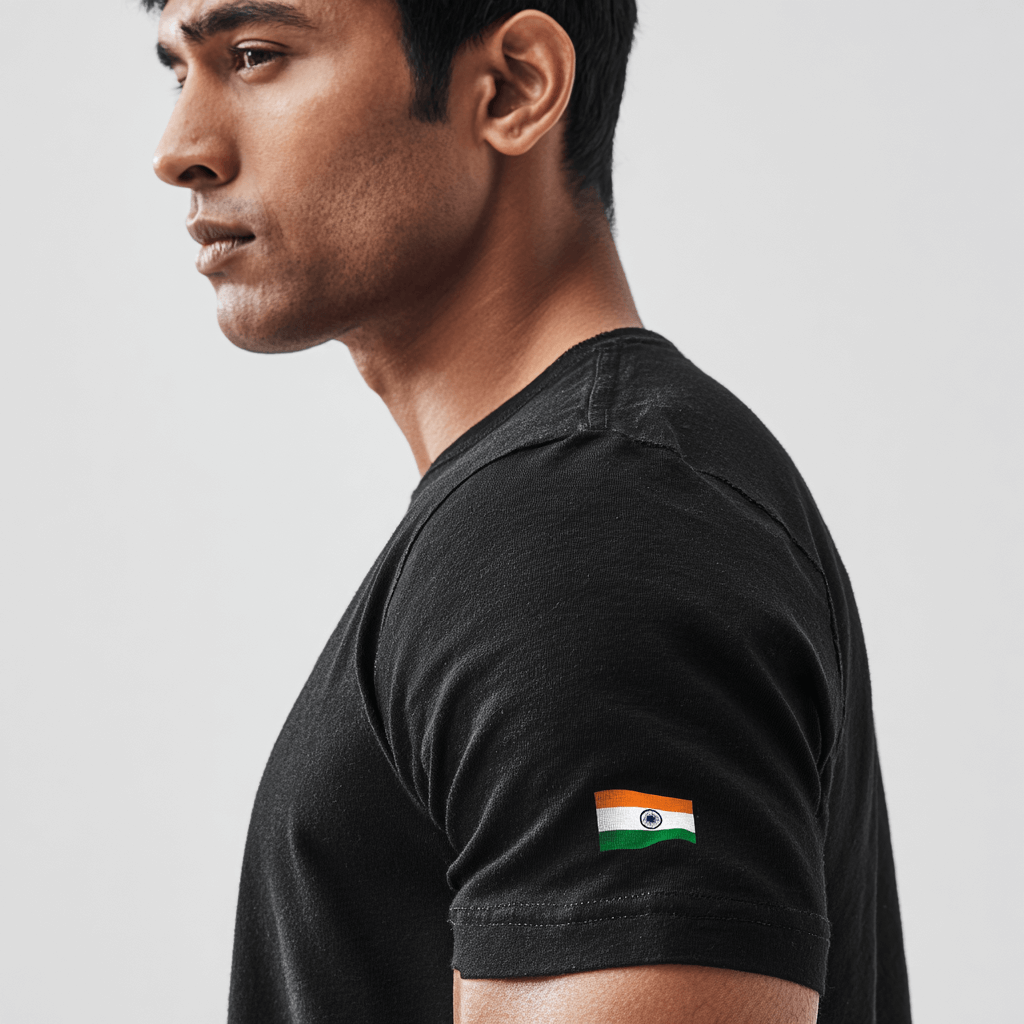 Indian Army Pride - Black Edition T-Shirt
