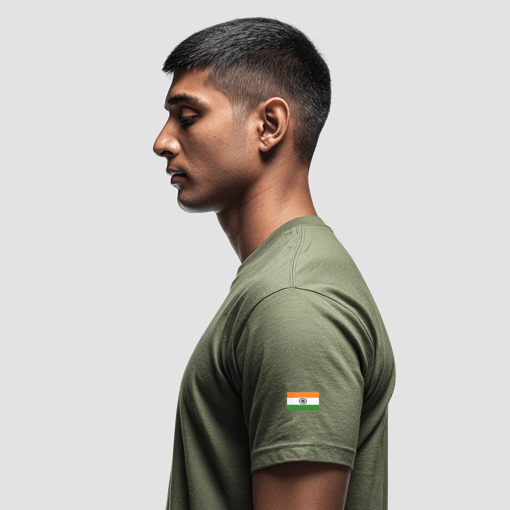 Madras Regiment Pride – Olive Green Edition T-Shirt