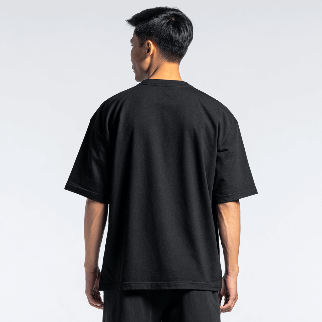 Goondas Oversized Black T-Shirt