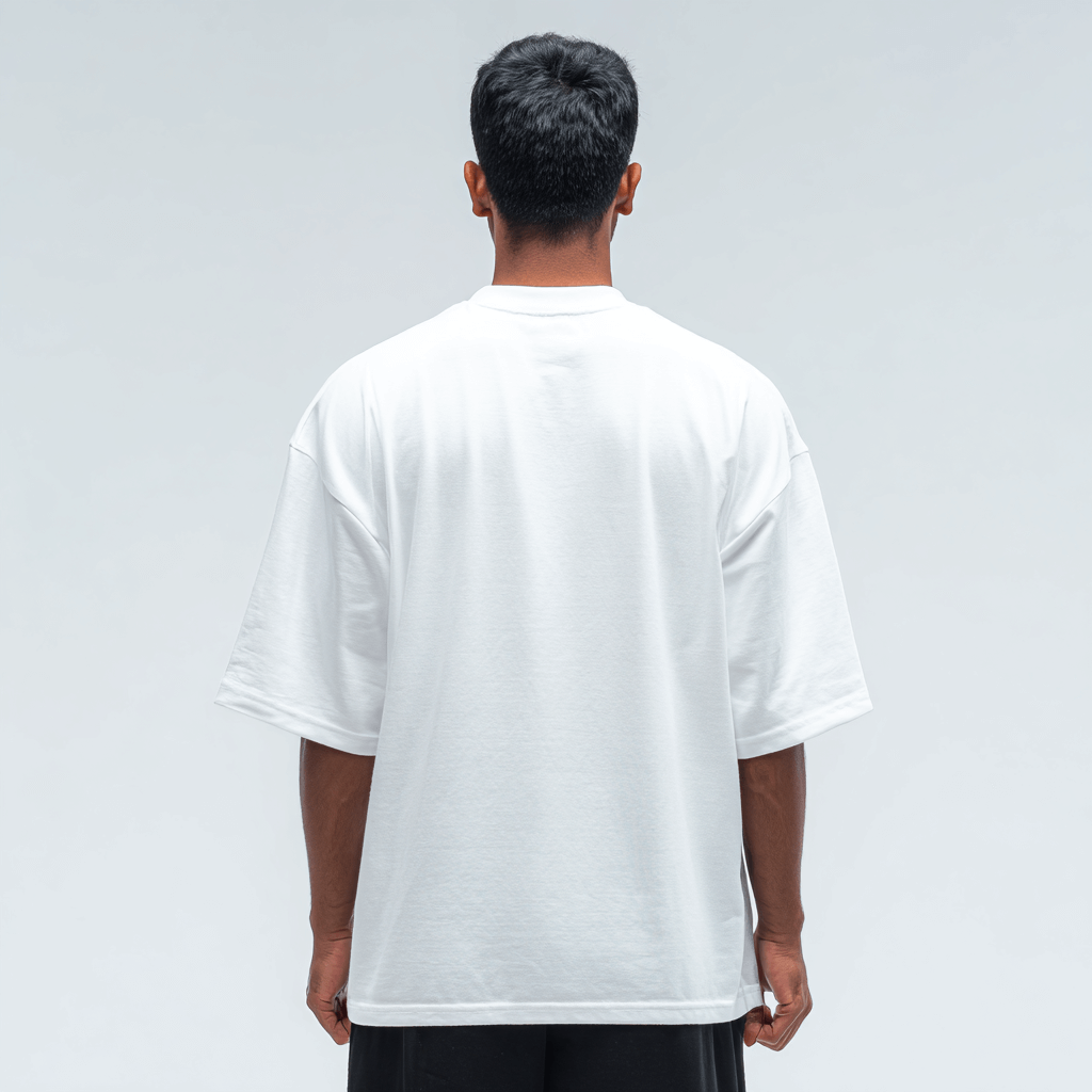 Goondas Oversized White T-Shirt